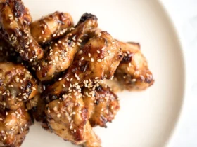 Honey Garlic Chicken Wings Recipe