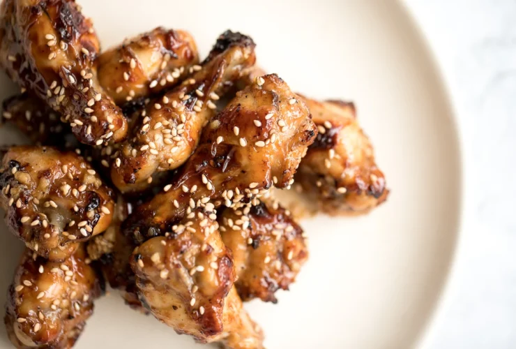 Honey Garlic Chicken Wings Recipe