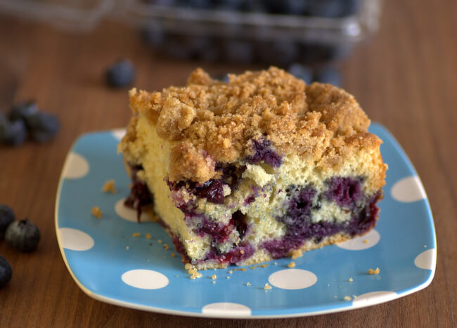 Blueberry Sour Cream Coffee Cake Recipe