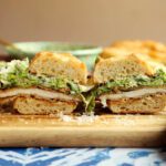 Chicken Caesar Salad Sandwich