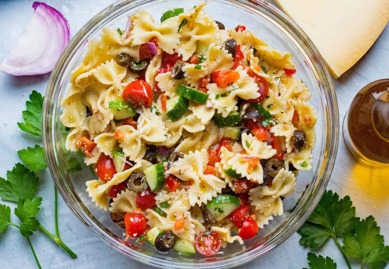 Italian Bow Tie Pasta Salad