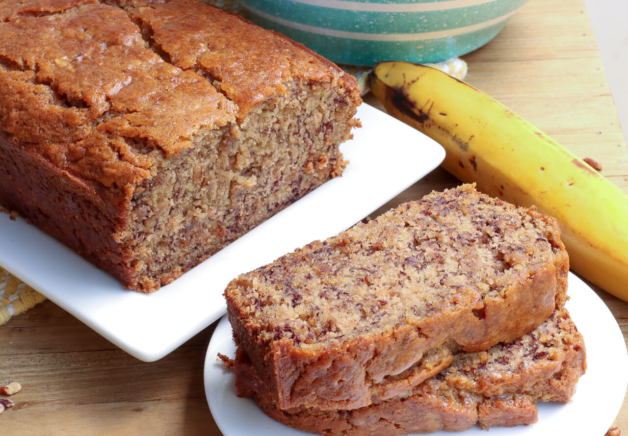 Moist Banana Bread Recipe