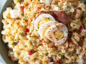 Deviled Egg Pasta Salad Recipe