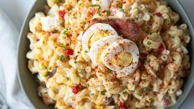 Deviled Egg Pasta Salad Recipe