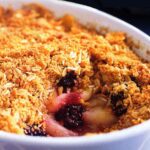 Apple and Blackberry Crumble