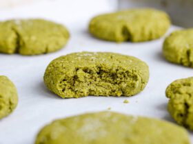 Gluten Free Matcha Cookie Crumble